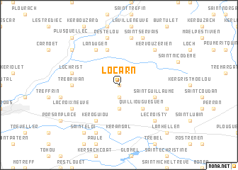 map of Locarn