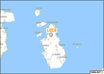 map of Loca