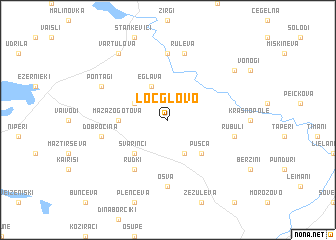 map of Locglovo