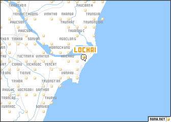 map of Lôc Hải