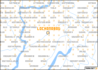 map of Lochanābād