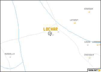 map of Lochar