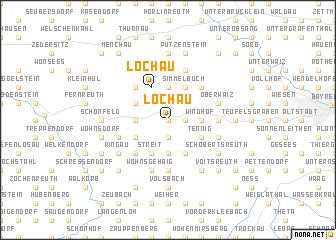map of Lochau