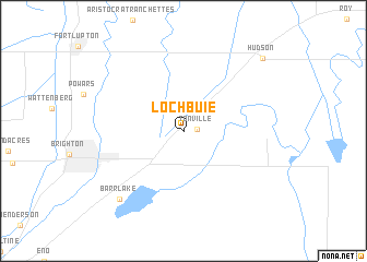 map of Lochbuie