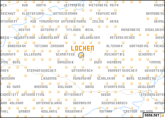 map of Lochen