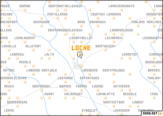 map of Loche