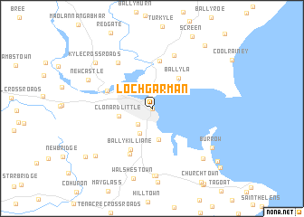 map of Loch Garman