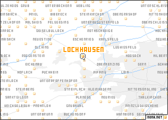 map of Lochhausen