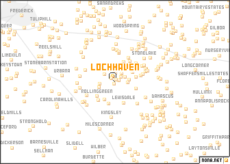 map of Loch Haven