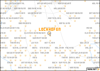 map of Lochhofen