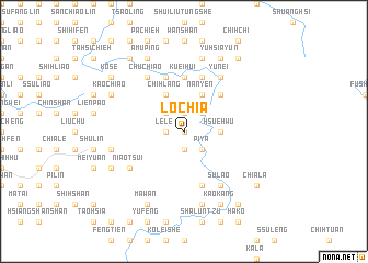 map of Lo-chia