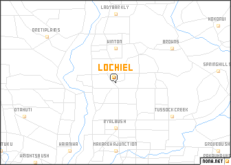 map of Lochiel