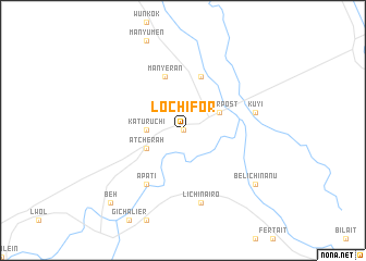 map of Lochifor