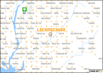 map of Lo-ching-ch\