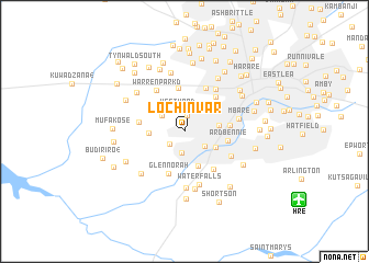 map of Lochinvar