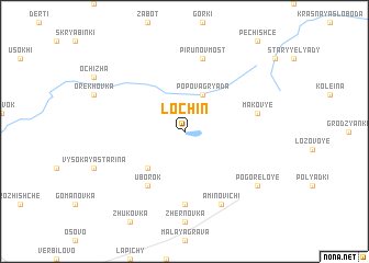 map of Lochin