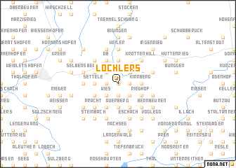 map of Löchlers