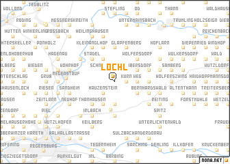 map of Löchl