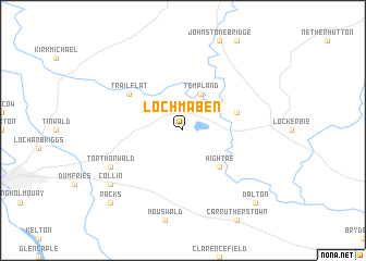 map of Lochmaben