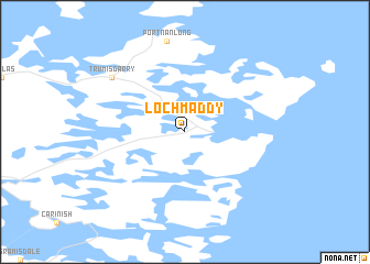 map of Lochmaddy