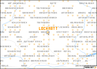 map of Lochmatt