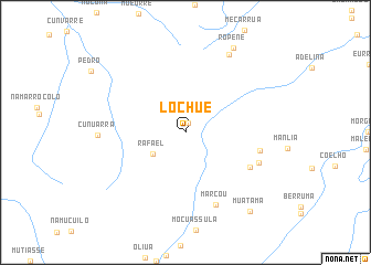 map of Lóchue