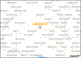 map of Lochwitz