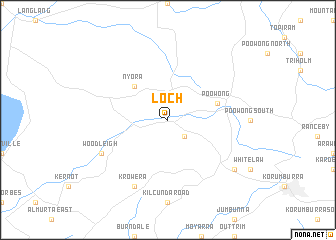 map of Loch