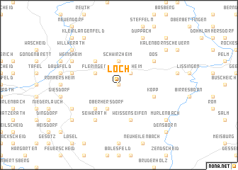 map of Loch