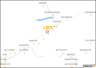 map of Loch