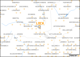 map of Loch