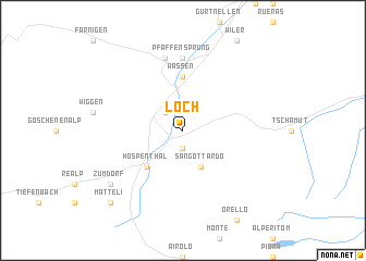 map of Loch