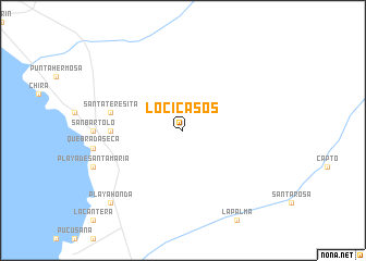 map of Locicasos