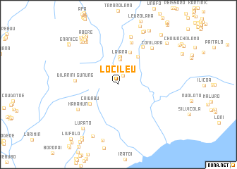 map of Locileu