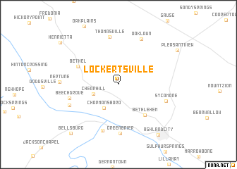 map of Lockertsville