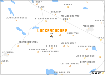 map of Lockes Corner