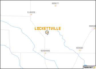 map of Lockettville