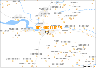 map of Lockhart Lines