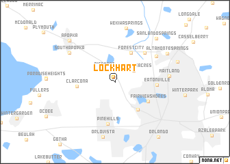 map of Lockhart