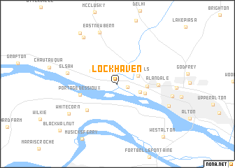 map of Lockhaven