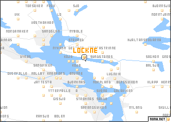 map of Lockne