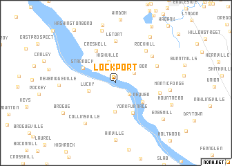 map of Lockport