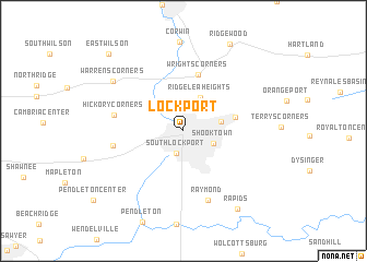 map of Lockport