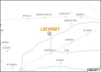 map of Lockport