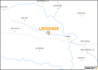 map of Lockridge