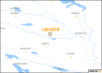 map of Locksta