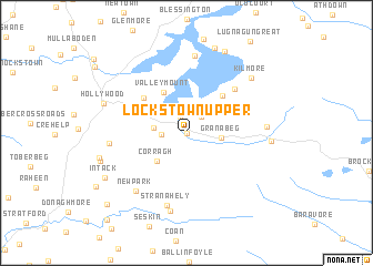 map of Lockstown Upper