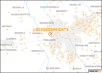 map of Lockwood Heights