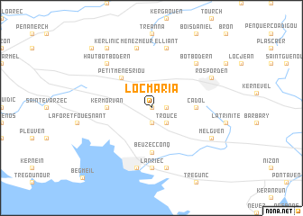 map of Loc Maria