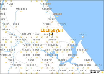 map of Lộc Nguyên